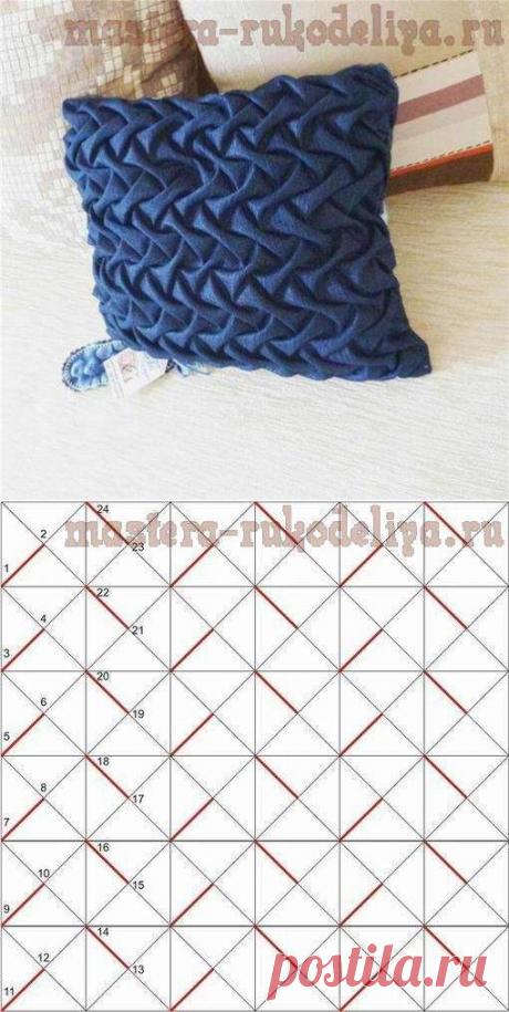 Мастера рукоделия - рукоделие для дома. Бесплатные мастер-классы, фото и видео уроки - Мастер-класс: Звездная подушка с буфами