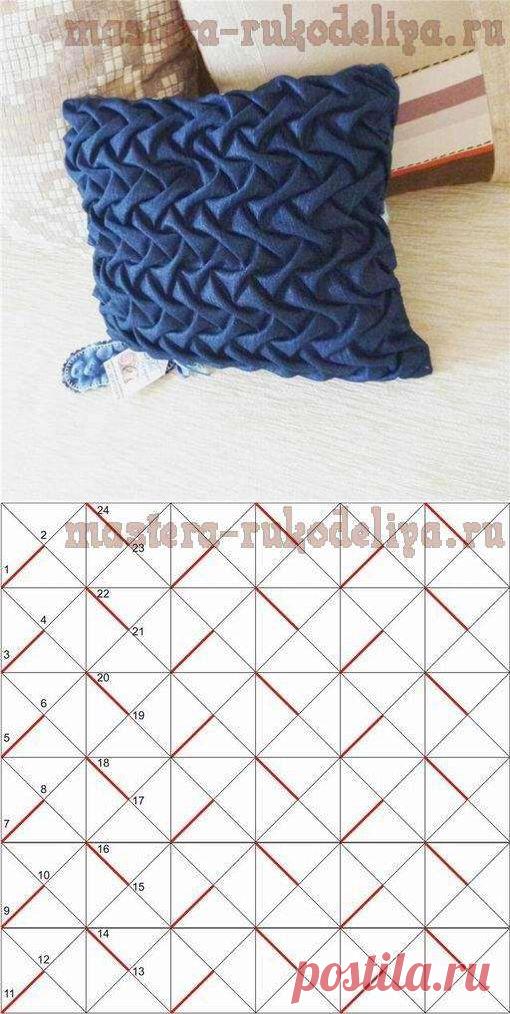 Мастера рукоделия - рукоделие для дома. Бесплатные мастер-классы, фото и видео уроки - Мастер-класс: Звездная подушка с буфами