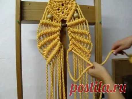 Tutorial para hacer búho de macramé (PARTE 2)