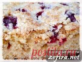 Пирог на минералке с вишней «Графиня Вишенка» - домашние рецепты с фото