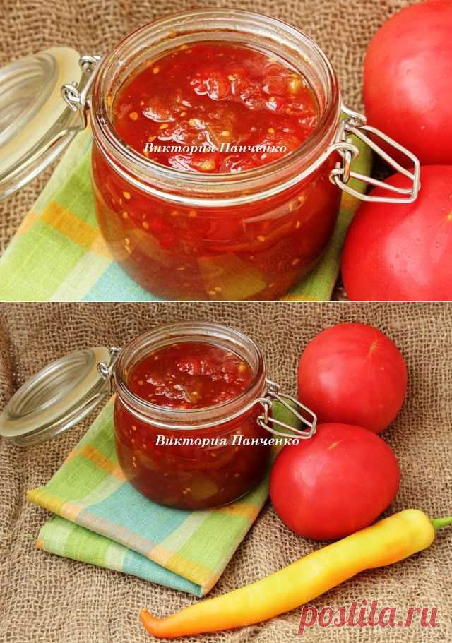 ПРЯНЫЙ ТОМАТНО-ЯБЛОЧНЫЙ ДЖЕМ