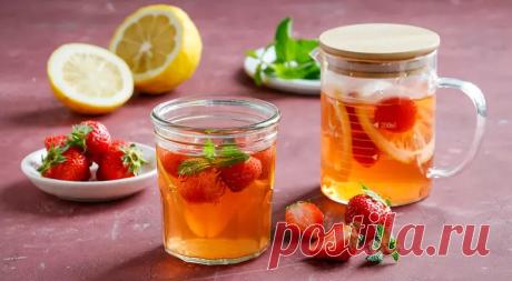 Заливаю кипятком и закрываю на зиму: душистый клубничный «Мохито», который исчезает со стола первым