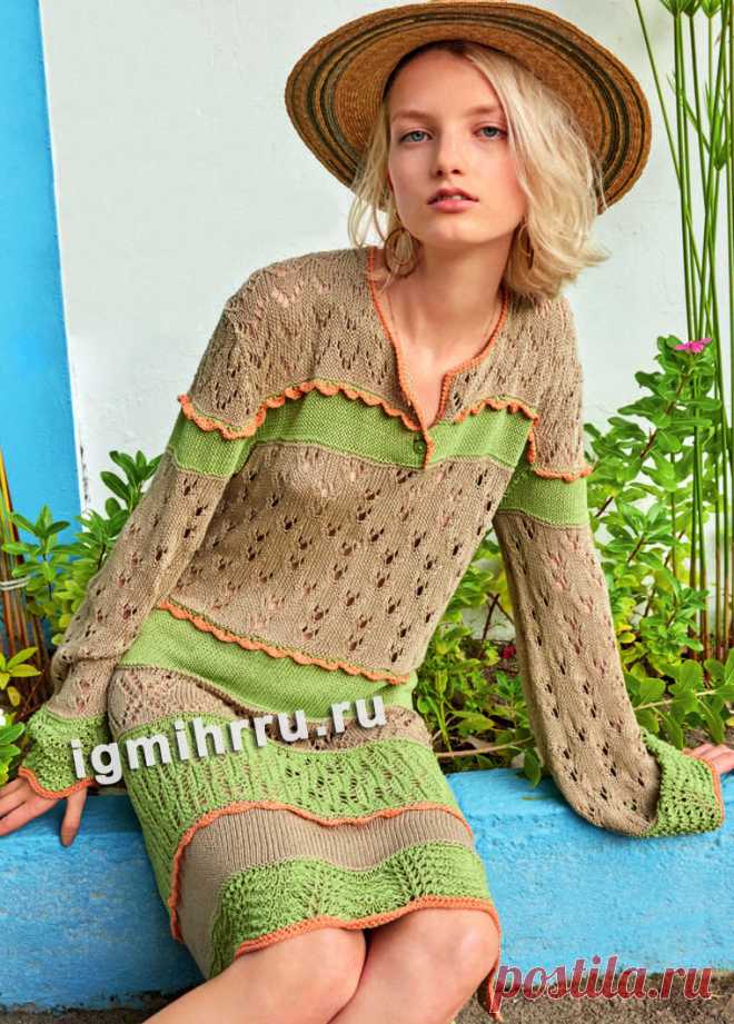 Сочетание ажура