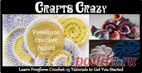 Learn Freeform Crochet: 15 Free Tutorials to Get You Started - CraftsCrazy