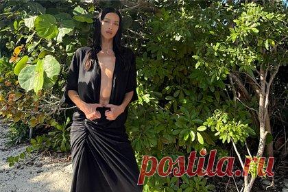 Ирина Шейк опубликовала фото без бюстгальтера