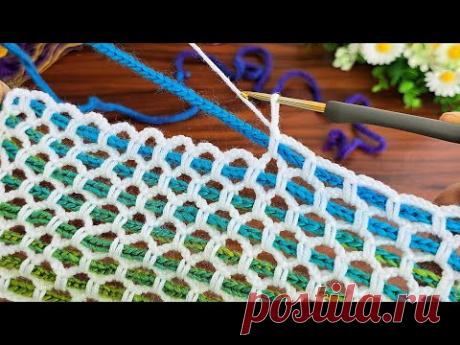 Super Beautiful 🥰 I love this model! Knit very fast, finished in a day! crochet stitch