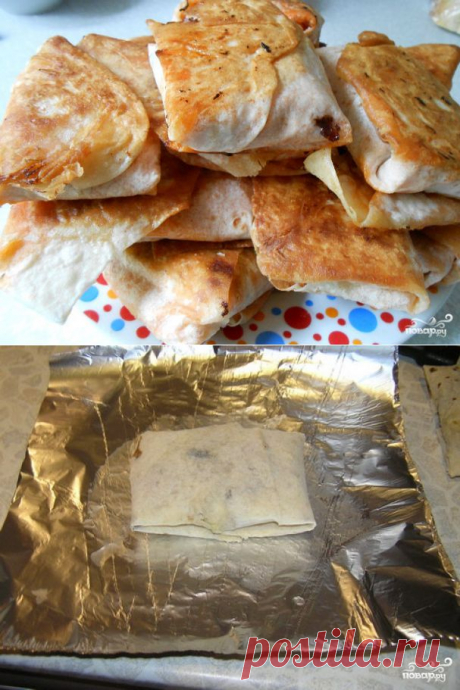 Лаваш с картошкой - пошаговый кулинарный рецепт на Повар.ру