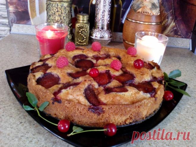 Сливовый пирог - Простые рецепты Овкусе.ру