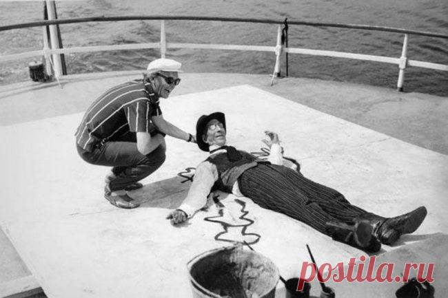 На съемочной площадке советского кино