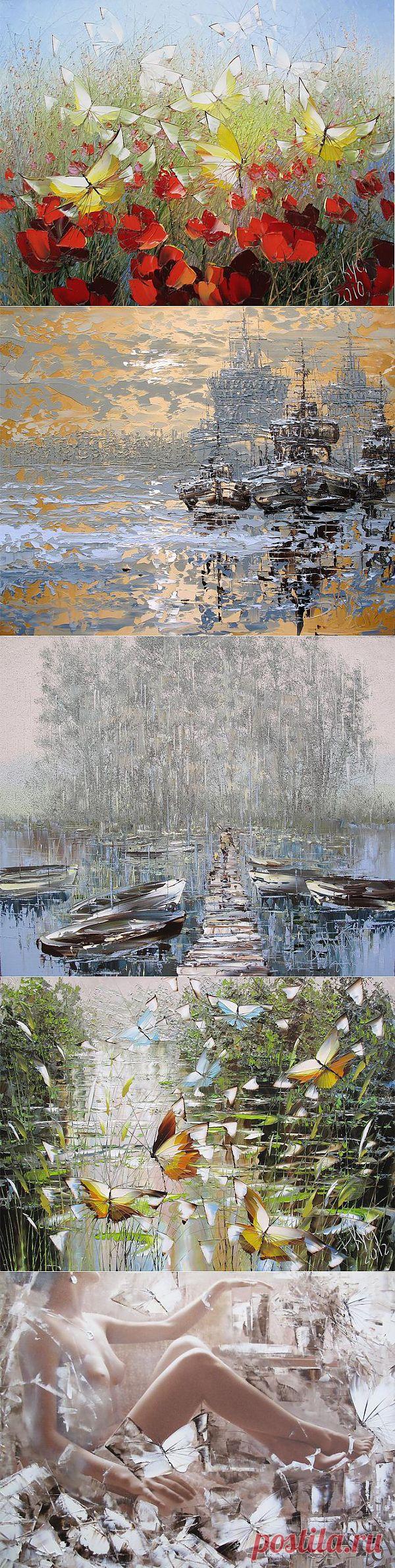 Дмитрий Кустанович. Картины мастихином | Usenkomaxim.ru