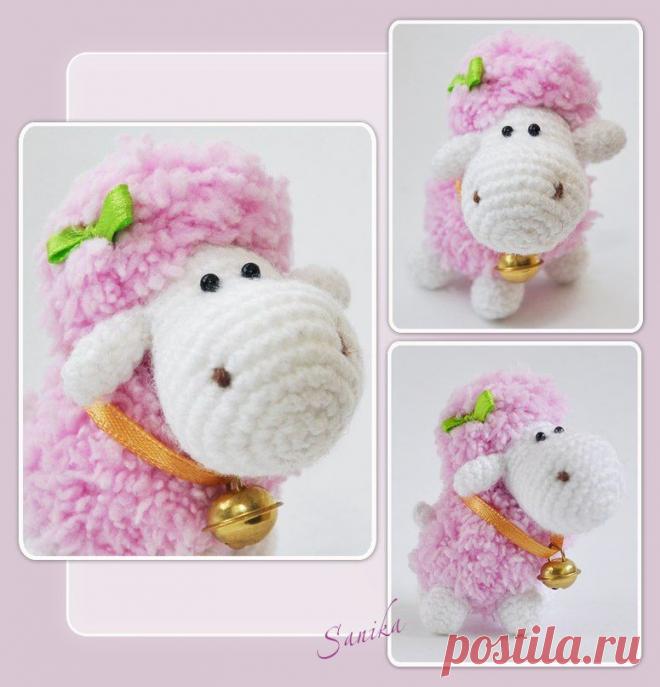 Плюшевая овечка. автор Юльча / ссылка