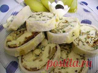 Фаршированные кальмары. Вкус получается божественный!