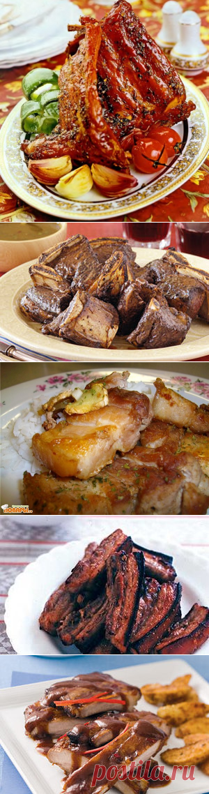 Рецепты самых вкусных мясных ребрышек