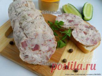 Галантин из из куриной грудки