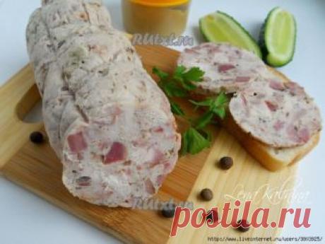 Галантин из из куриной грудки