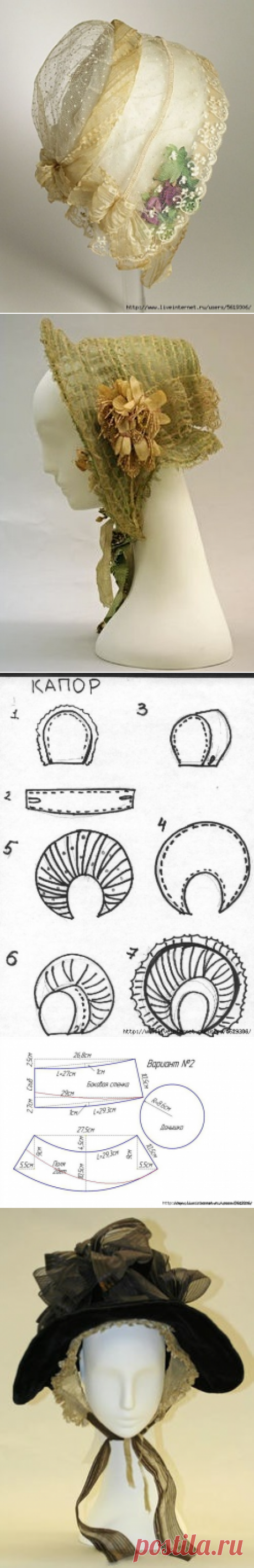Капор. Выкройка