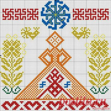 Схемы вышивки оберегов. / Вышивка / Схемы вышивки крестом