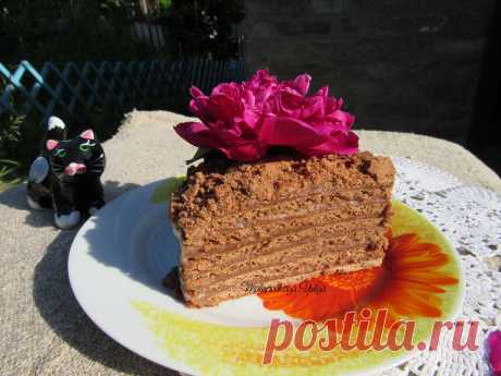 Шоколадно - миндальный торт!!! Нежнейшее угощение!!!!
Chocolate - almond cake !!! Delicate treats !!!!