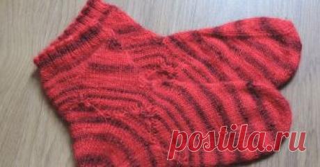 Sakura Amimon Socks by Olya Amimono Давно я не брала спицы в руки, как мало я вязала в этом году. Любовь к спицам и вязанным носочкам вернула меня к этому занятию. Способствов...