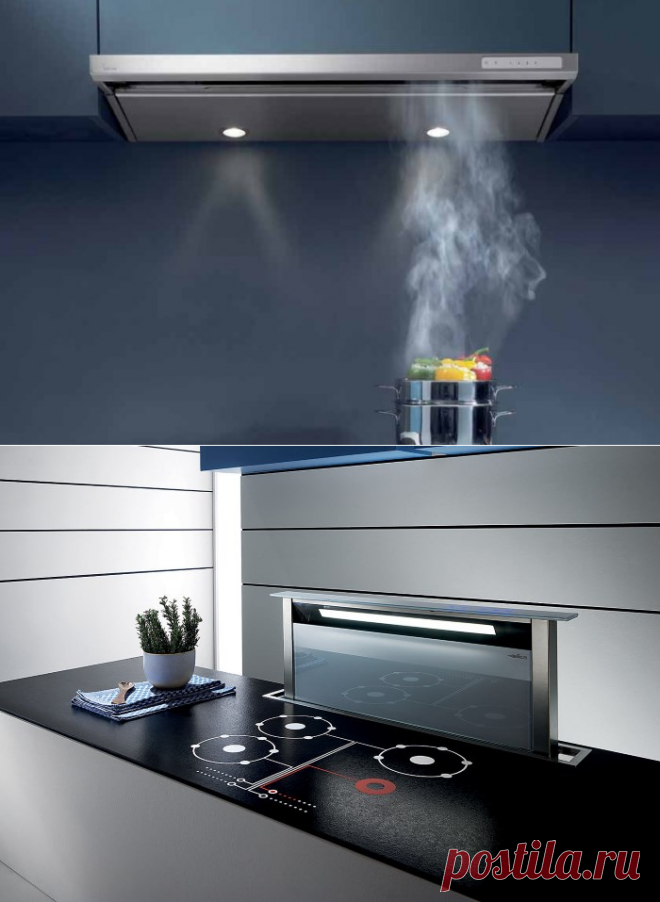 Встраиваемая вытяжка для кухни: встроенные кухонные модели 60 см