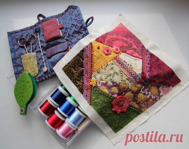 Крейзи-квилт .Элементы..
