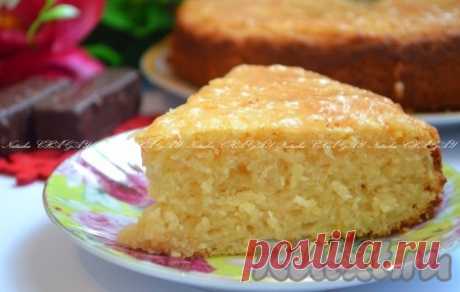 Творожный пирог с лимоном (и повидлом в тесте)