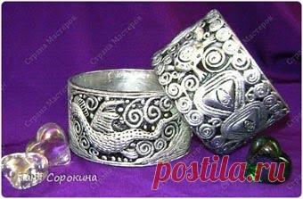 Как сделать стильный &#171;серебряный&#187; браслет &#8212; Делаем Руками