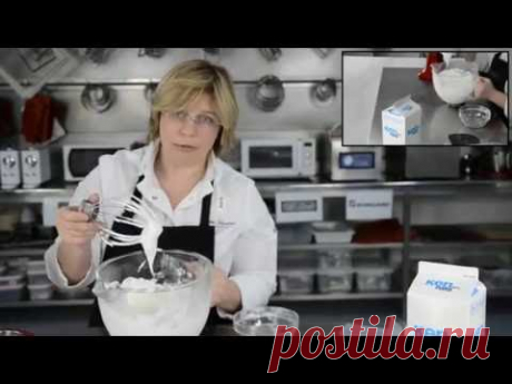 Крем Шантильи – Кондитерские Курсы - Pastrycampus.ru - YouTube