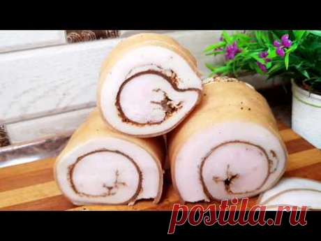 Вкуснятина за копейки! Что делать с тонким салом? Закуску на Раз Два!