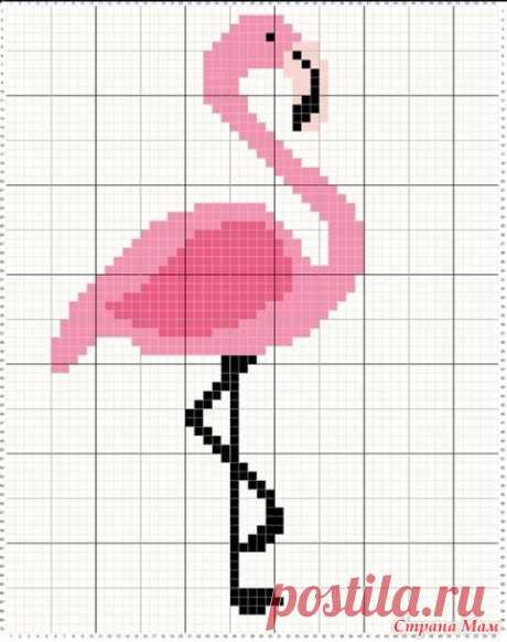 Узоры "Фламинго" спицами. - ВЯЗАНАЯ МОДА+ ДЛЯ НЕМОДЕЛЬНЫХ ДАМ - Страна Мам