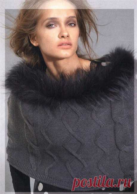 Пончо-спицами | Записи в рубрике Пончо-спицами | Дневник Nina