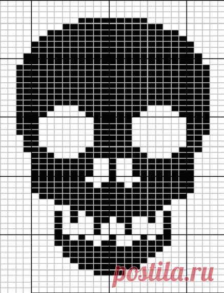 схема вязания черепа крючком: 6 тыс изображений найдено в Яндекс.Картинках