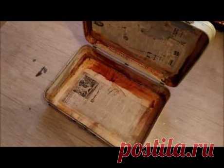 Старый чемодан. Реставрация. Часть 1//Новиков Двор