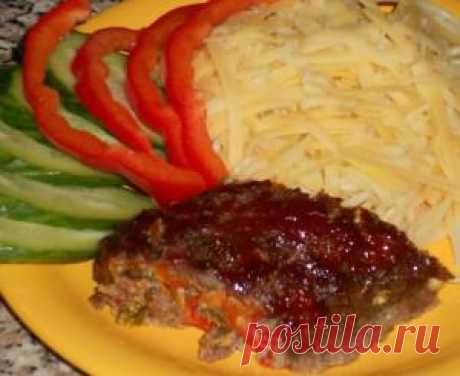 Мясной рулет с болгарским перцем | Don Аппетит. Рецепт на все случаи! Необычный вкус.