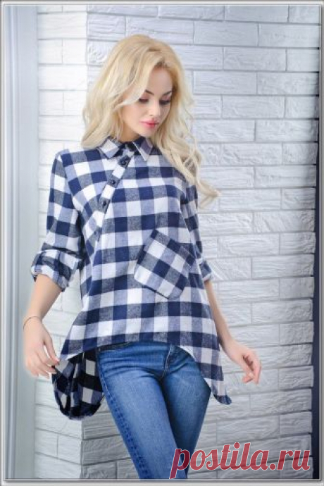Стильная рубашка оригинального кроя: продажа, цена в Одессе. блузки и туники женские от "Интернет-магазин стильной одежды "x04y"" - 472550769