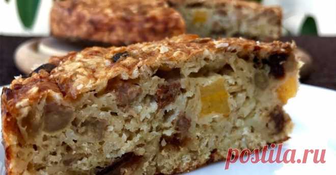 Пирог из овсянки без муки и сахара: вкусно и полезно — I Love Hobby — Лучшие мастер-классы со всего мира!