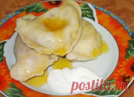 Пышные вареники с ягодами — Домашняя кулинария