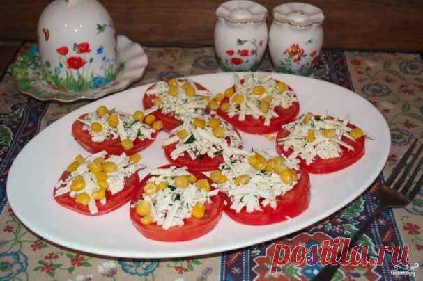 Помидоры с брынзой - пошаговый рецепт с фото на Повар.ру