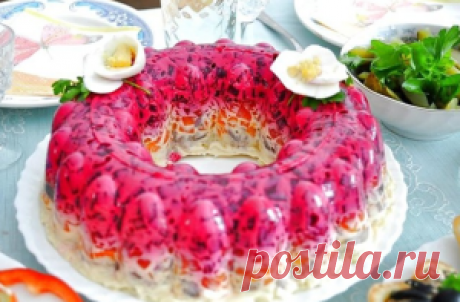 салат из свеклы и сыра