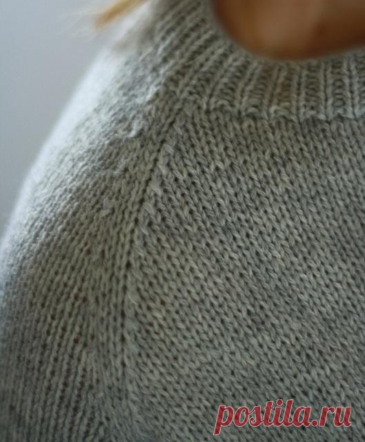 Реглан — неравномерный ритм прибавлений