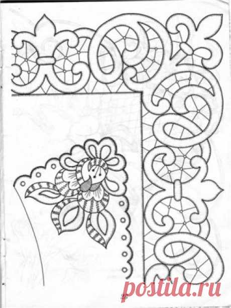 Шаблоны ришелье - ЗАМЕЧАТЕЛЬНО ДЛЯ ТОЧЕЧНОЙ РОСПИСИ И ДР!