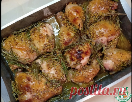 Курица в горчично-медовом соусе – кулинарный рецепт