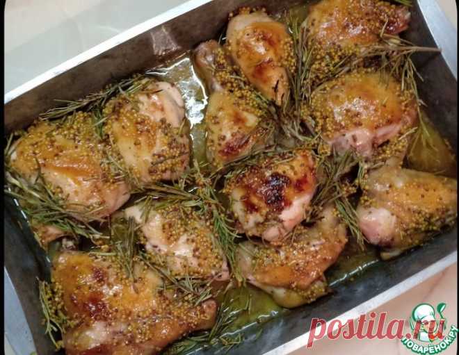 Курица в горчично-медовом соусе – кулинарный рецепт