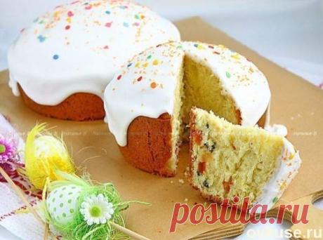 Кулич апельсиновый - Простые рецепты Овкусе.ру