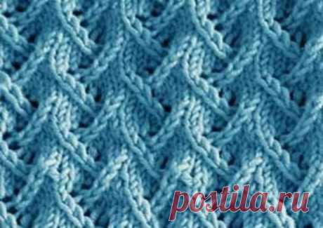 Невероятно красивый узор зигзагом — DIYIdeas