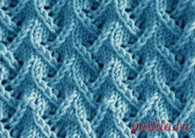 Невероятно красивый узор зигзагом — DIYIdeas