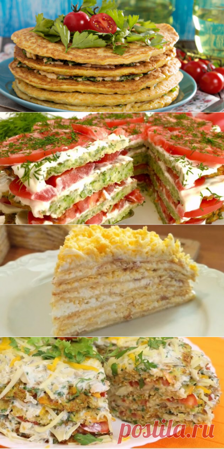 5 очень вкусных тортов из кабачков