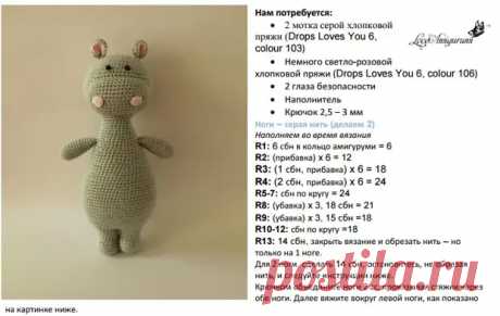 Амигуруми для начинающих. Вязание крючком игрушек со схемами и описанием работы - Сам себе мастер - медиаплатформа МирТесен