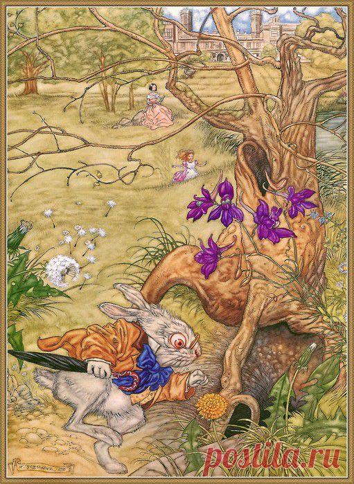 Alice in Wonderland by Angel Dominguez Алиса в стране чудес Энжел Домингес | Алиса в Стране Чудес