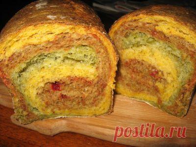 Хлеб овощной «Светофор» : Хлеб, батоны, багеты, чиабатта